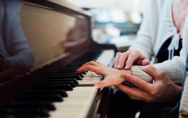 Discipline, Patience, Determination and Perseverence: Skills achieved when learning to play the piano